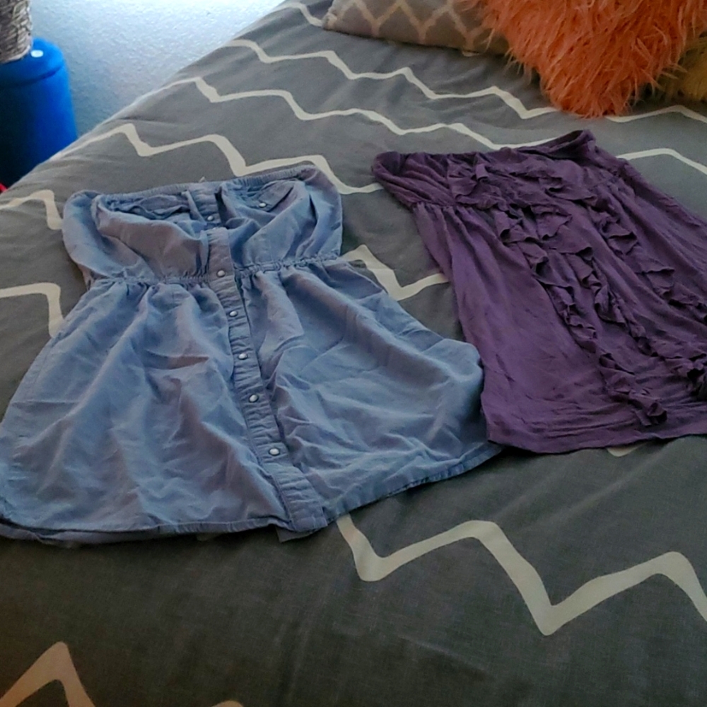 Womens size small tube top dresses